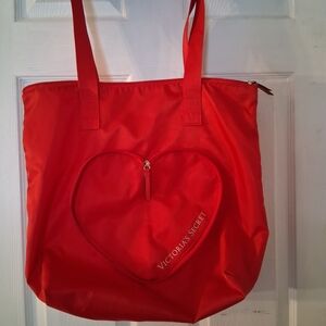 Victoria's Secret Red Tote Bag